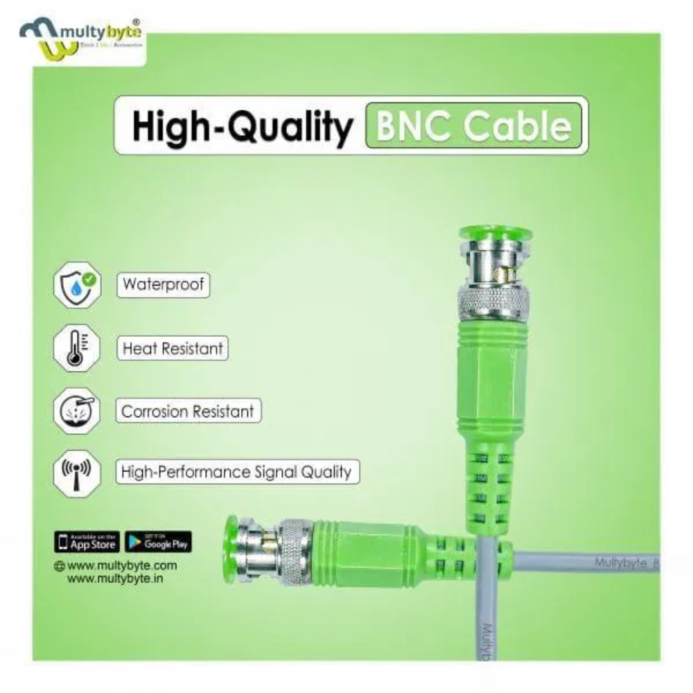Multybyte BNC Connector Copper Wire Gold (Pack Of 10) view 5